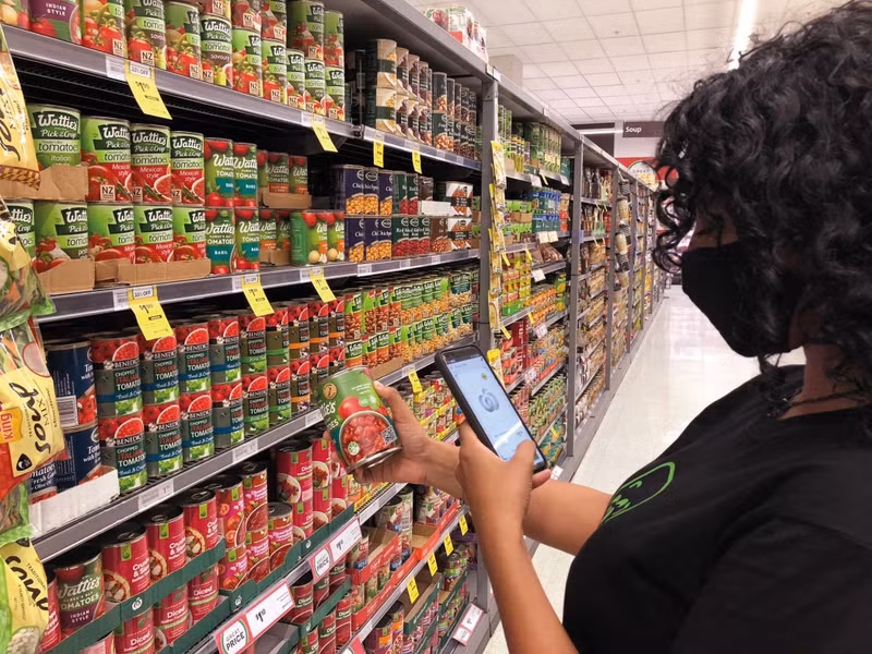 Countdowns ScanGo lets customers shop via an app scanning bagging and paying for their groceries all from their smartphone 1 v2