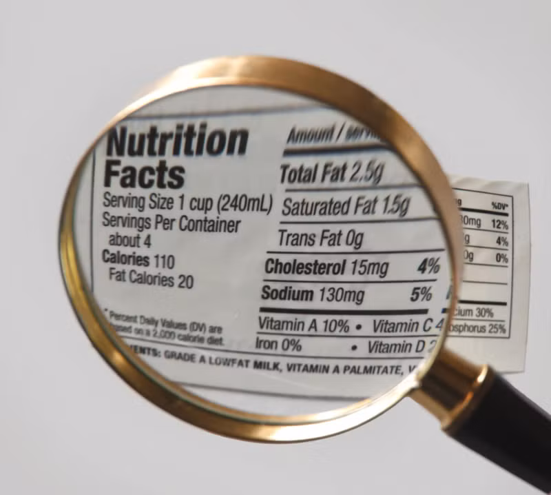 Nutritional Label