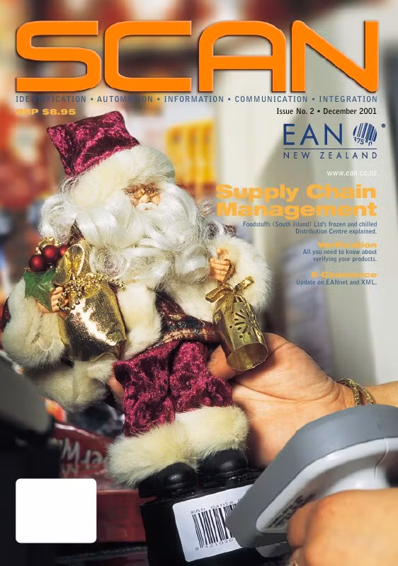 SCAN - Issue 2 magazine cover - GS1 New Zealand industry publication