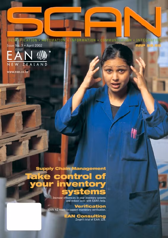 SCAN - Issue 3 magazine cover - GS1 New Zealand industry publication