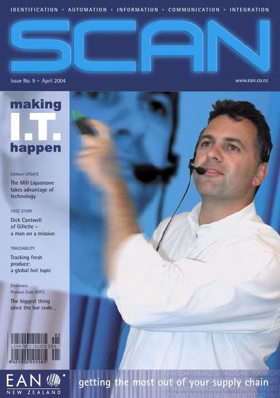 SCAN - Issue 9 magazine cover - GS1 New Zealand industry publication